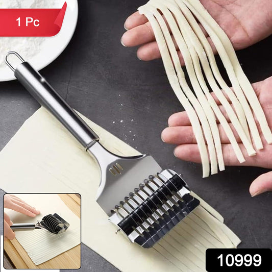 Manual Multi-Blade Dough Cutter Roller (1 Pc)