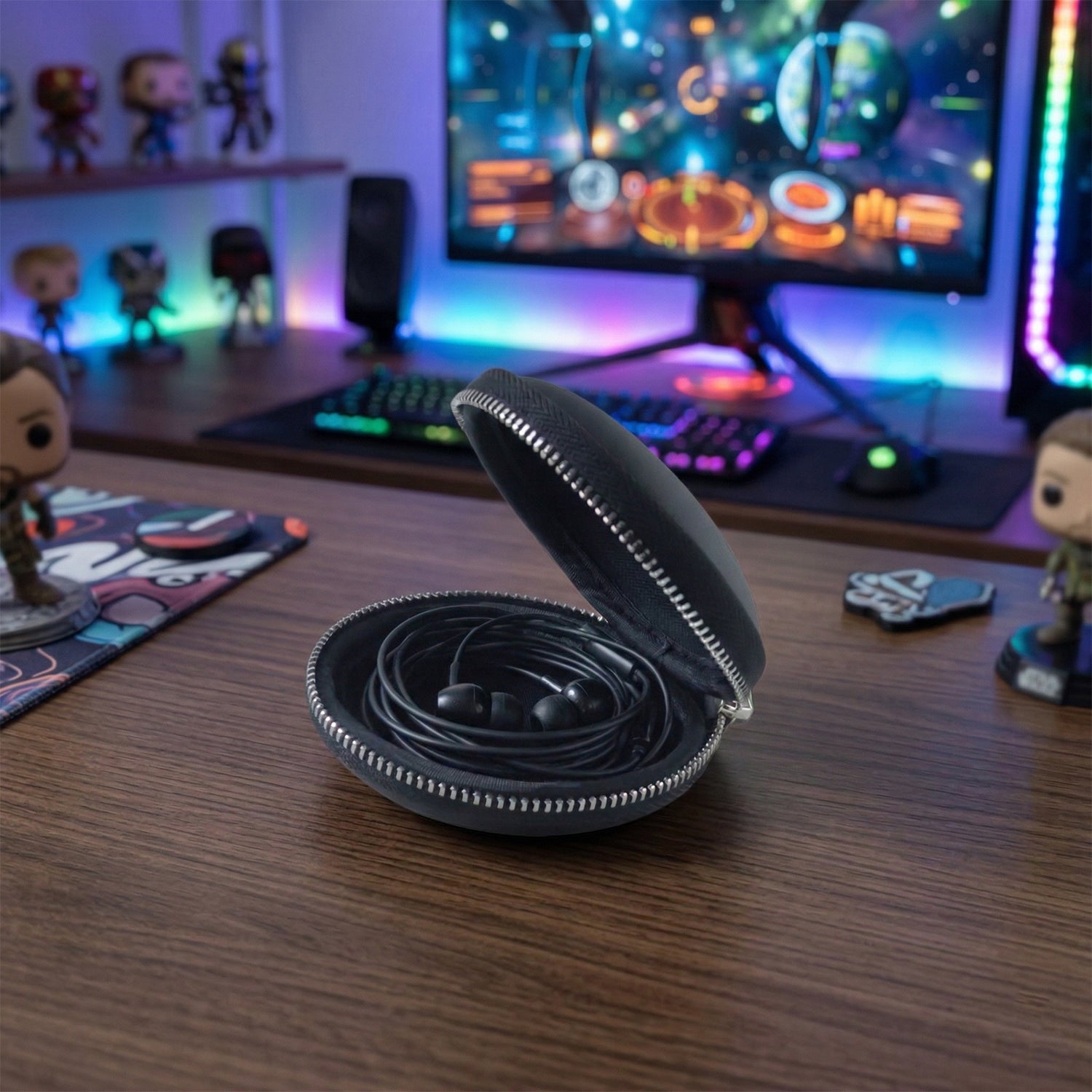 headphone storage pouch case