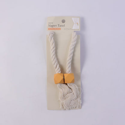 Stylish curtain magnetic strap