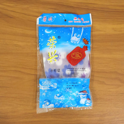 Portable warm compress bottle
