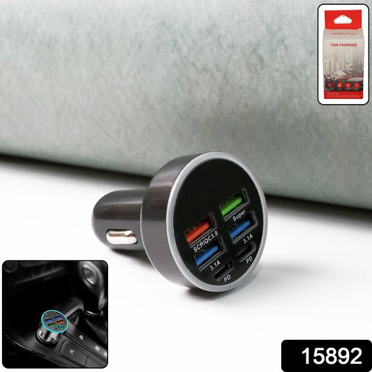 Multi-Port Fast Car Charger