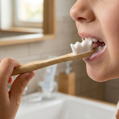eco friendly tooth cleaning brush