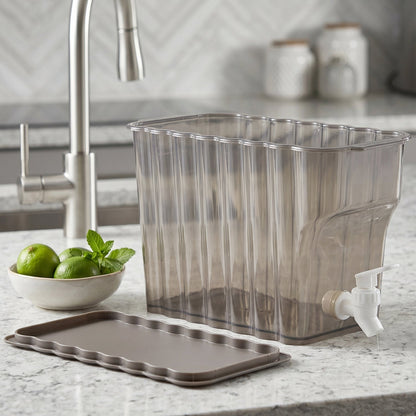Water Jug With Tap Dispenser 3.6 Ltr (Plastic)