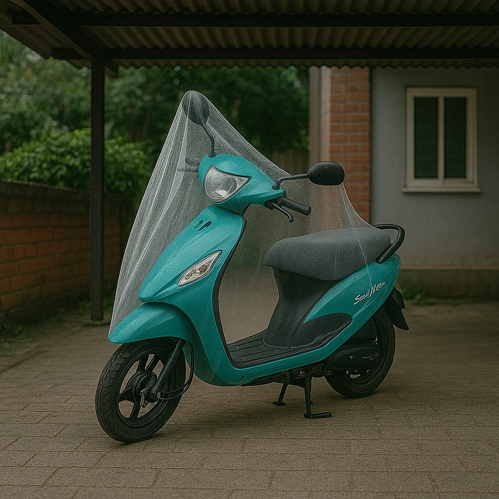 Small Plastic Activa Cover (1 Pc / 220 Cm Long Adjustable)